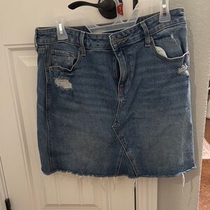 Old Navy Blue Denim Mini Skirt
